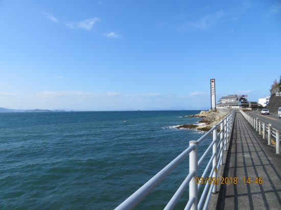 体調はイマイチですが、天気は回復して冷たい風も気持ちよく感じます。