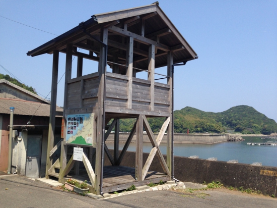 白浜海岸の休憩小屋