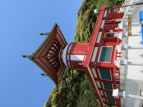 薬王寺、ずねー、奇麗だね。