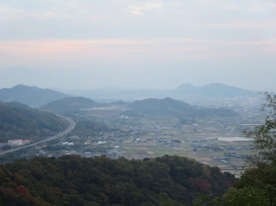 本堂からの眺めは　絶景！