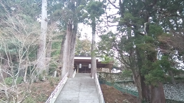 21番札所「太龍寺」本堂への長い階段。